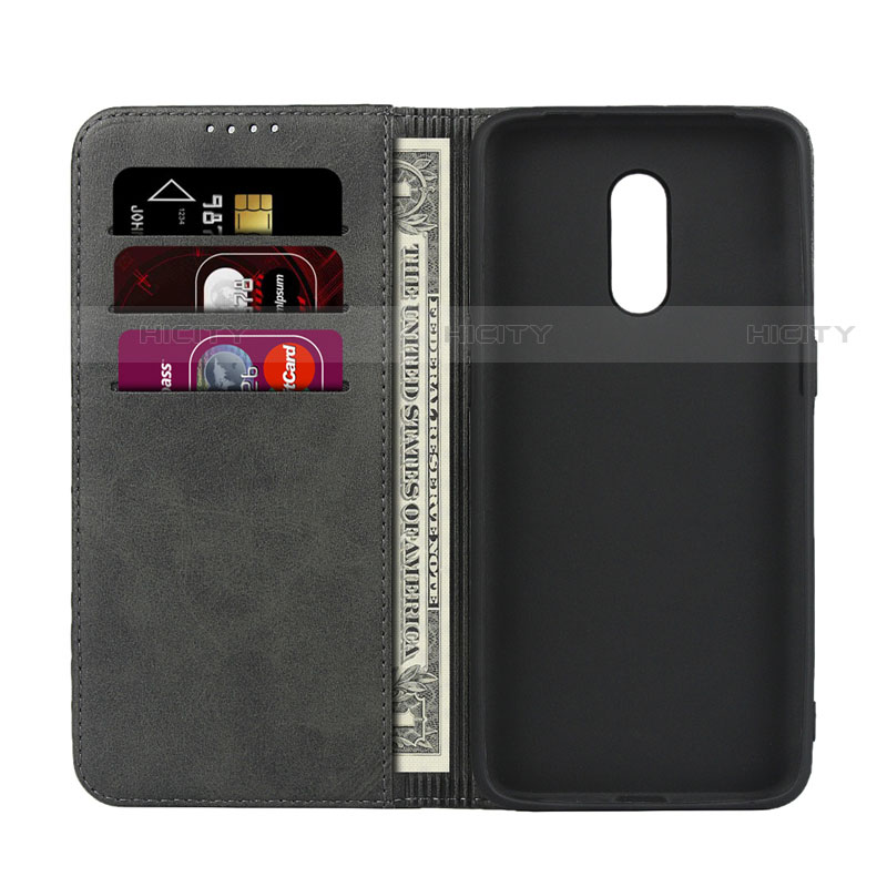 Custodia Portafoglio In Pelle Cover con Supporto L02 per OnePlus 7