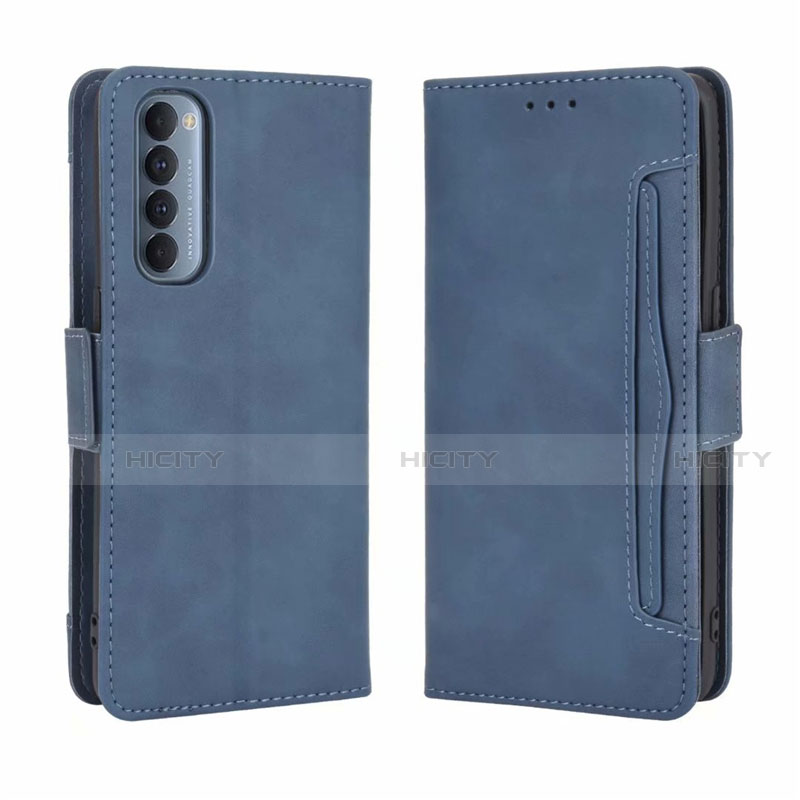 Custodia Portafoglio In Pelle Cover con Supporto L02 per Oppo Reno4 Pro 4G