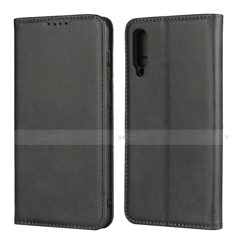 Custodia Portafoglio In Pelle Cover con Supporto L02 per Samsung Galaxy A50 Nero