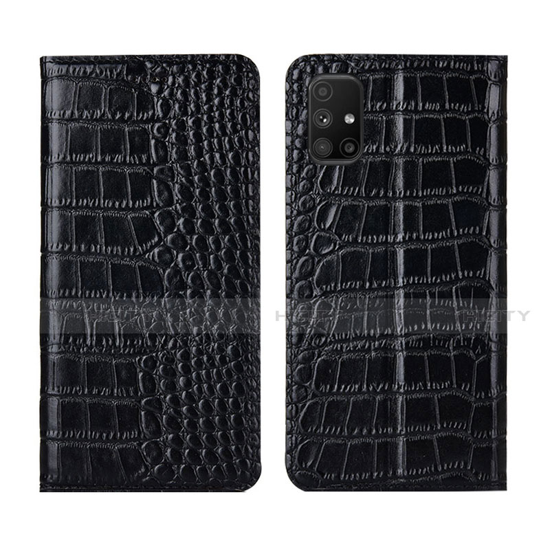 Custodia Portafoglio In Pelle Cover con Supporto L02 per Samsung Galaxy M51