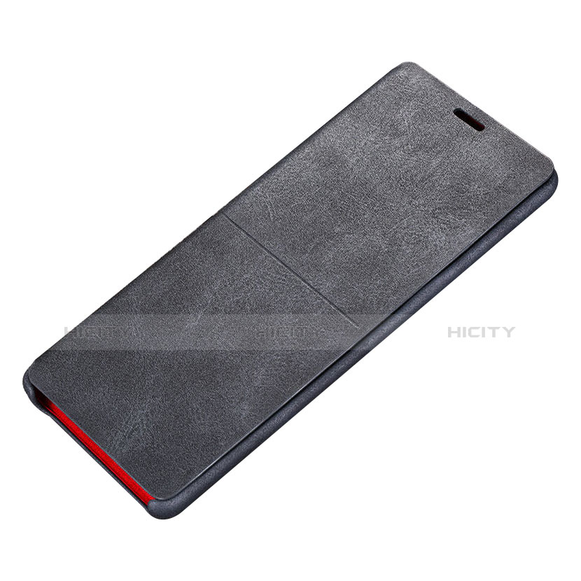 Custodia Portafoglio In Pelle Cover con Supporto L02 per Samsung Galaxy Note 8 Nero