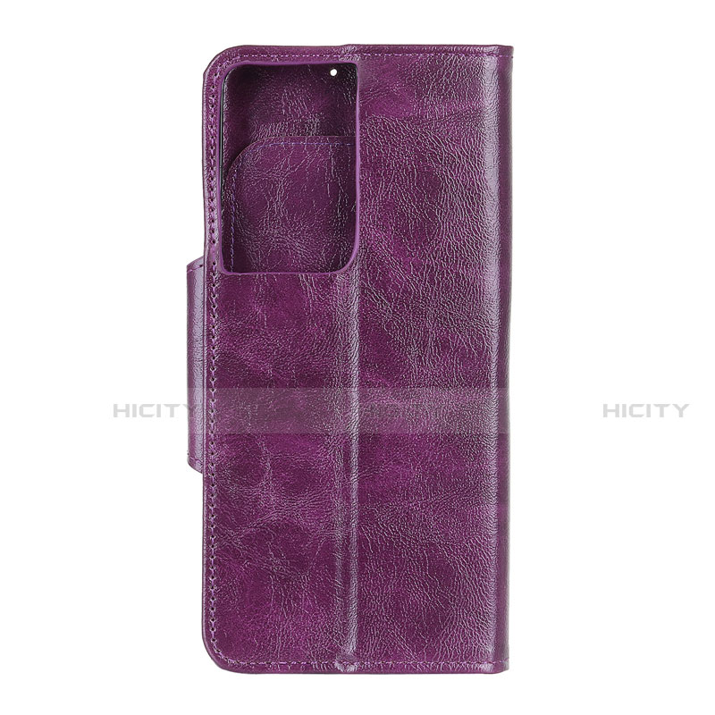 Custodia Portafoglio In Pelle Cover con Supporto L02 per Samsung Galaxy S21 Ultra 5G