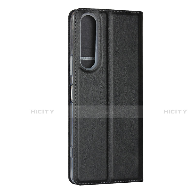 Custodia Portafoglio In Pelle Cover con Supporto L02 per Sony Xperia 1 II