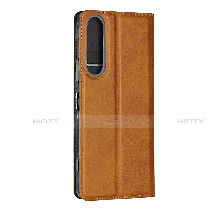 Custodia Portafoglio In Pelle Cover con Supporto L02 per Sony Xperia 1 II