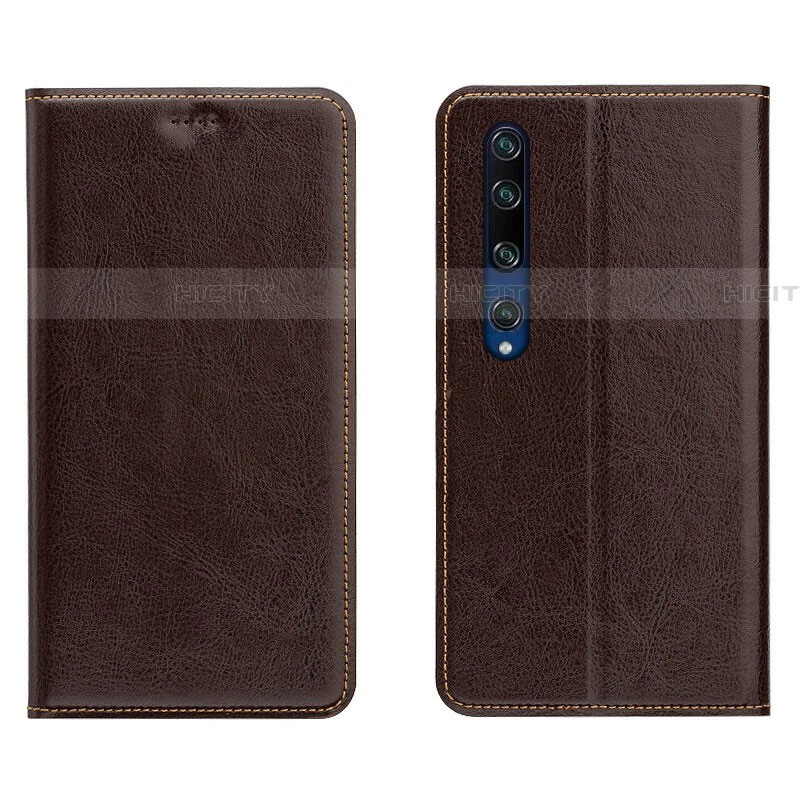 Custodia Portafoglio In Pelle Cover con Supporto L02 per Xiaomi Mi 10