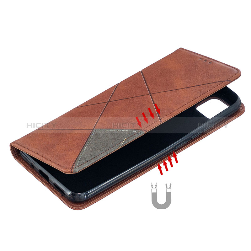 Custodia Portafoglio In Pelle Cover con Supporto L02 per Xiaomi Redmi 10A 4G
