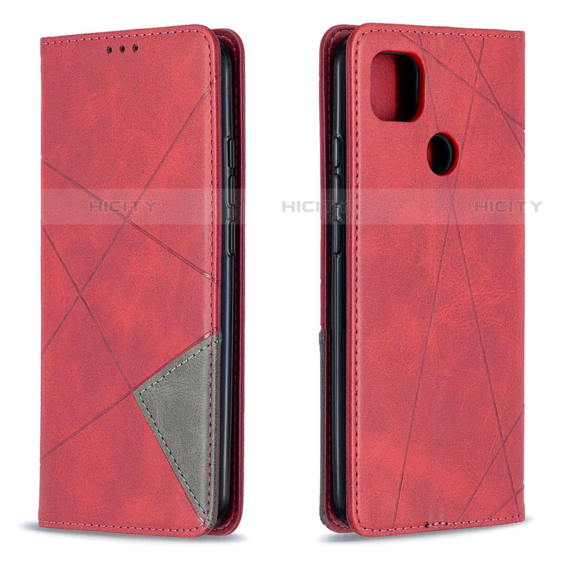 Custodia Portafoglio In Pelle Cover con Supporto L02 per Xiaomi Redmi 9 India