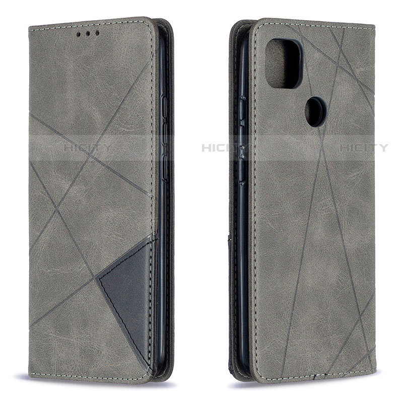 Custodia Portafoglio In Pelle Cover con Supporto L02 per Xiaomi Redmi 9 India