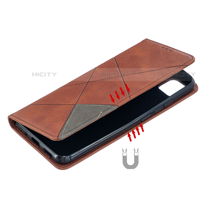 Custodia Portafoglio In Pelle Cover con Supporto L02 per Xiaomi Redmi 9C