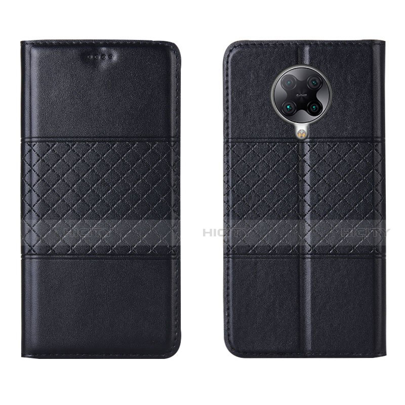 Custodia Portafoglio In Pelle Cover con Supporto L02 per Xiaomi Redmi K30 Pro Zoom Nero