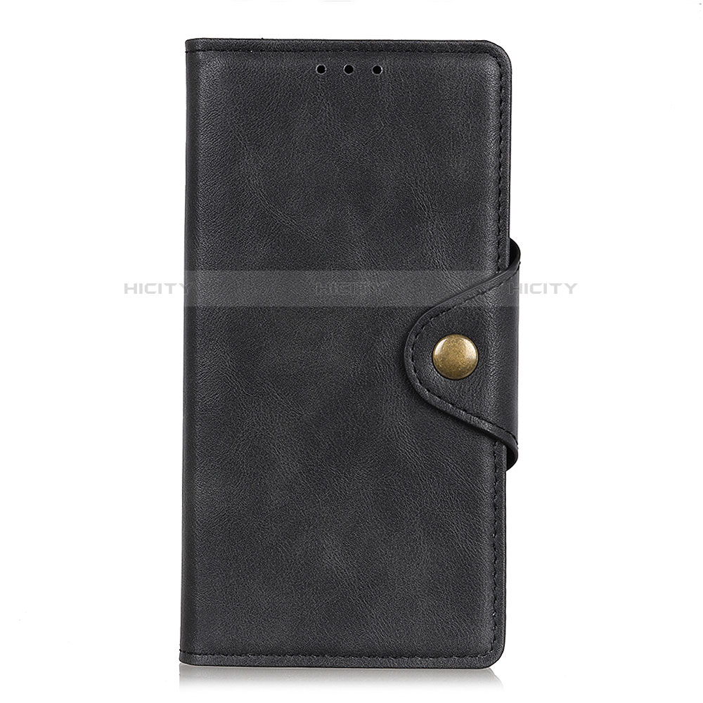 Custodia Portafoglio In Pelle Cover con Supporto L02 per Xiaomi Redmi Note 9S Nero