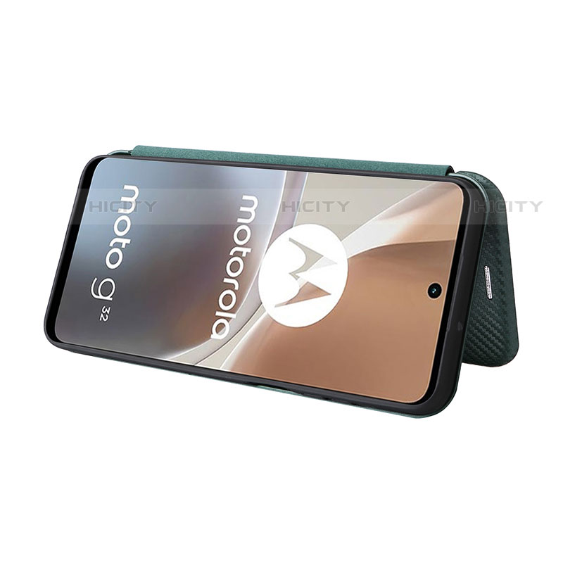 Custodia Portafoglio In Pelle Cover con Supporto L02Z per Motorola Moto G32