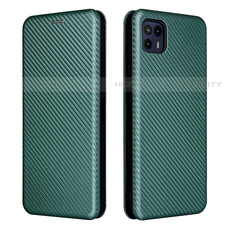 Custodia Portafoglio In Pelle Cover con Supporto L02Z per Motorola Moto G50 5G