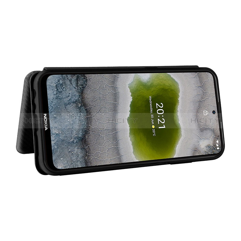 Custodia Portafoglio In Pelle Cover con Supporto L02Z per Nokia X20