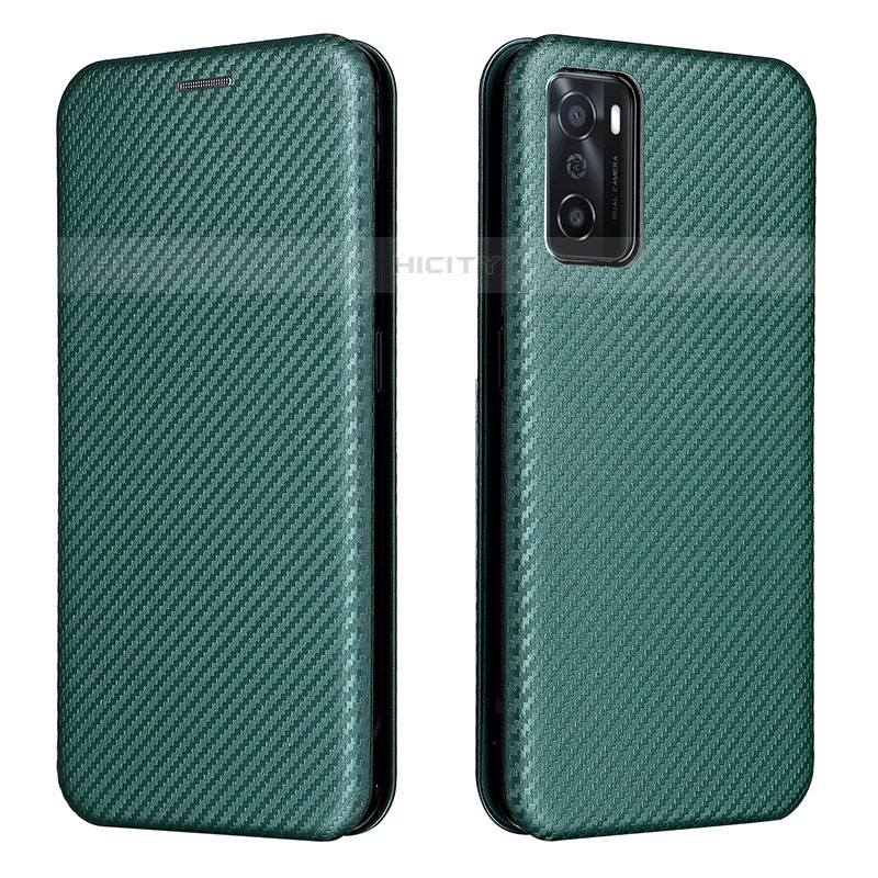 Custodia Portafoglio In Pelle Cover con Supporto L02Z per Oppo A55S 5G