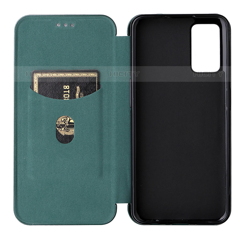 Custodia Portafoglio In Pelle Cover con Supporto L02Z per Oppo A55S 5G