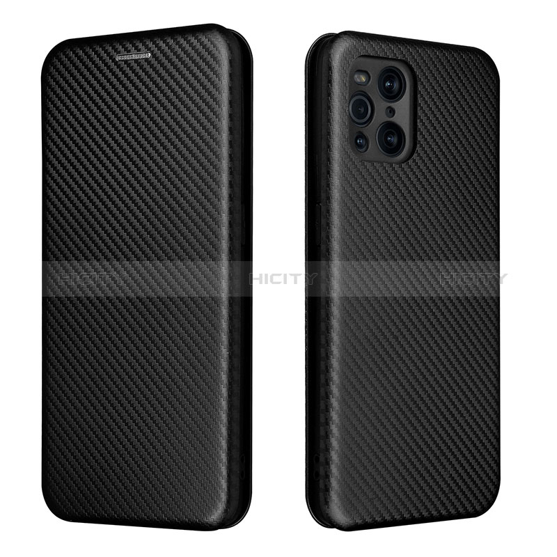 Custodia Portafoglio In Pelle Cover con Supporto L02Z per Oppo Find X3 5G