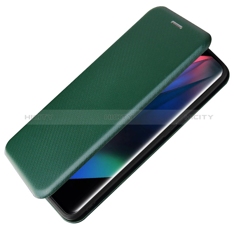 Custodia Portafoglio In Pelle Cover con Supporto L02Z per Oppo Find X3 5G