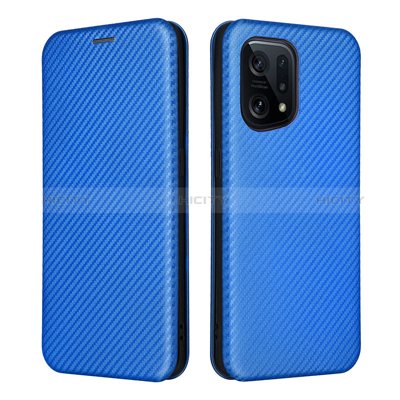 Custodia Portafoglio In Pelle Cover con Supporto L02Z per Oppo Find X5 5G