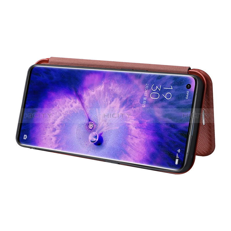 Custodia Portafoglio In Pelle Cover con Supporto L02Z per Oppo Find X5 5G