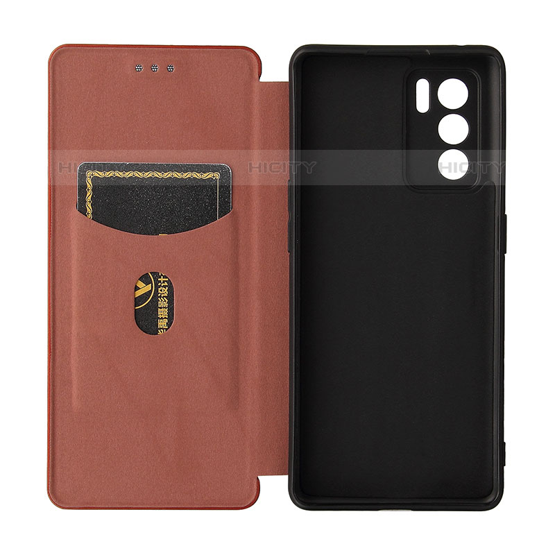 Custodia Portafoglio In Pelle Cover con Supporto L02Z per Oppo Reno6 Pro 5G India