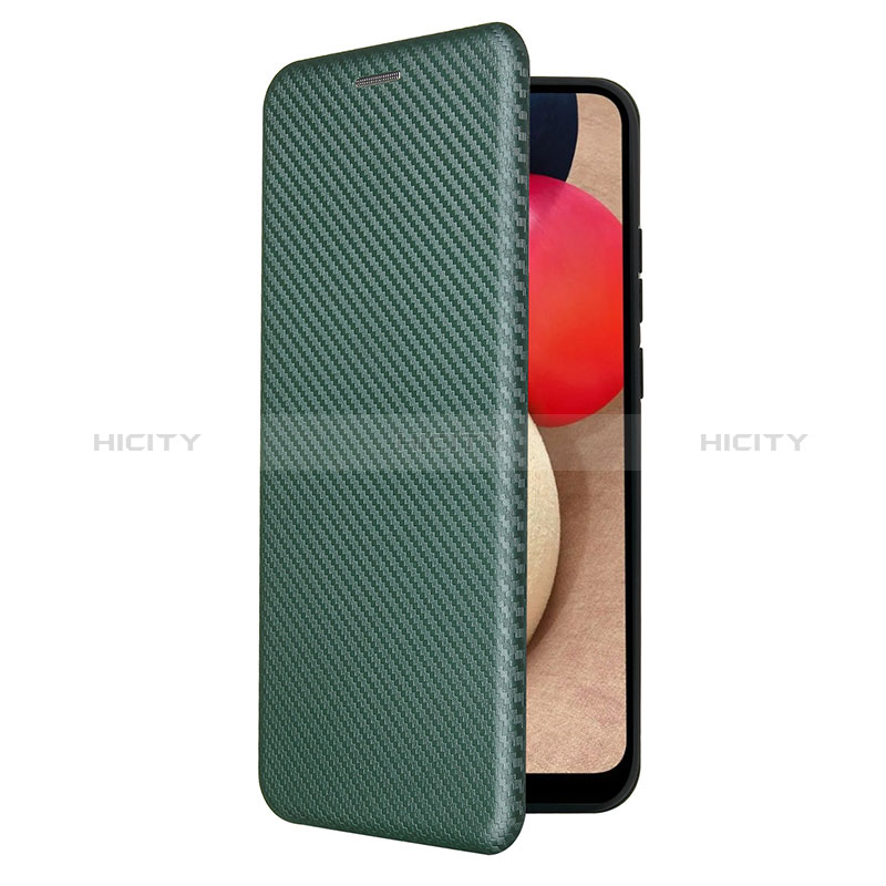 Custodia Portafoglio In Pelle Cover con Supporto L02Z per Samsung Galaxy A02s