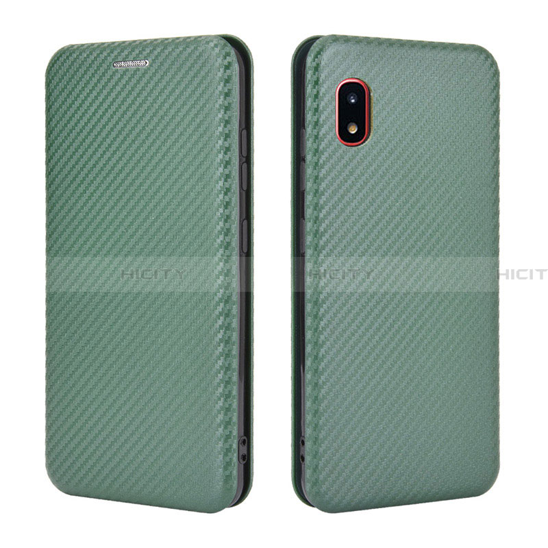 Custodia Portafoglio In Pelle Cover con Supporto L02Z per Samsung Galaxy A20 SC-02M SCV46