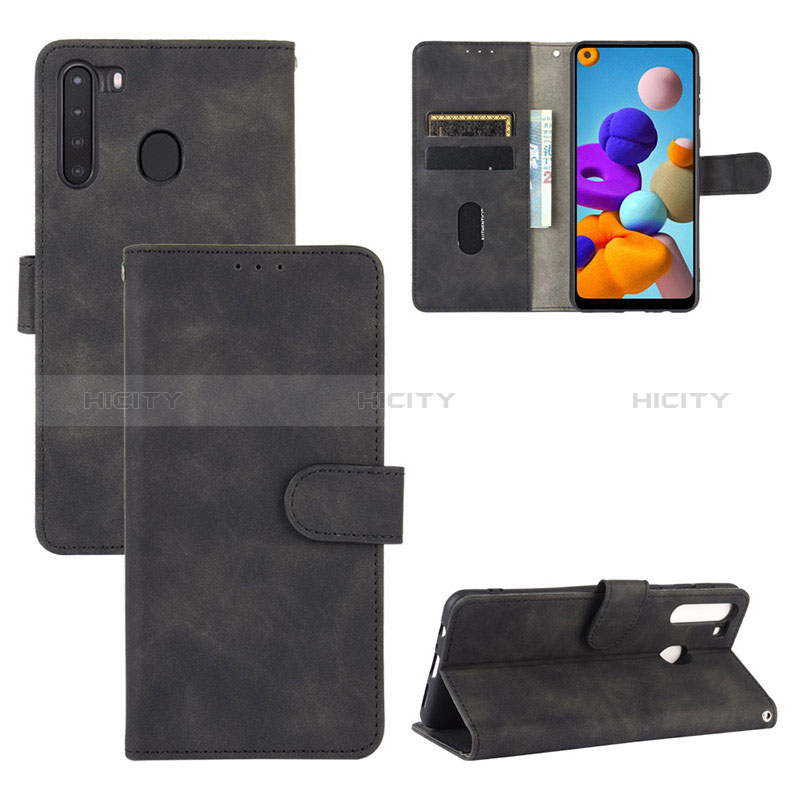 Custodia Portafoglio In Pelle Cover con Supporto L02Z per Samsung Galaxy A21