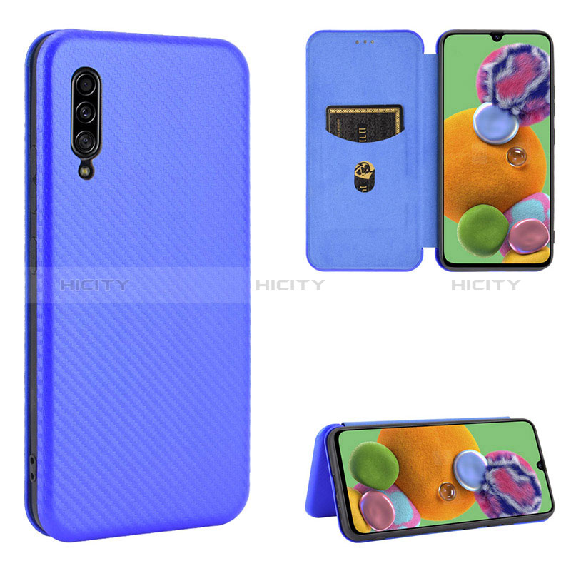 Custodia Portafoglio In Pelle Cover con Supporto L02Z per Samsung Galaxy A90 5G