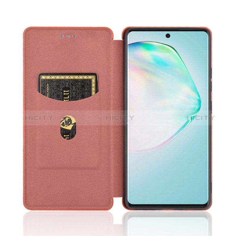 Custodia Portafoglio In Pelle Cover con Supporto L02Z per Samsung Galaxy S10 Lite