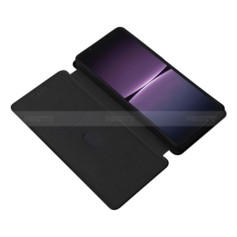 Custodia Portafoglio In Pelle Cover con Supporto L02Z per Sony Xperia 1 V