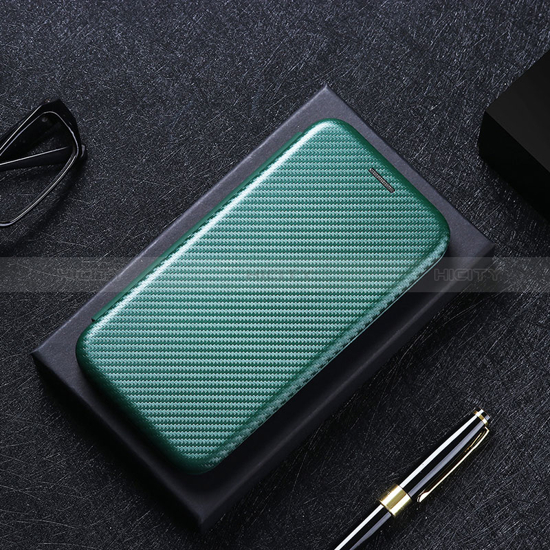 Custodia Portafoglio In Pelle Cover con Supporto L02Z per Xiaomi Mi 10T Lite 5G Verde