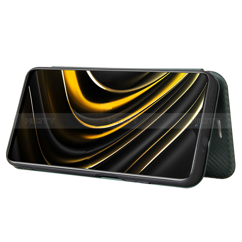 Custodia Portafoglio In Pelle Cover con Supporto L02Z per Xiaomi Poco M3