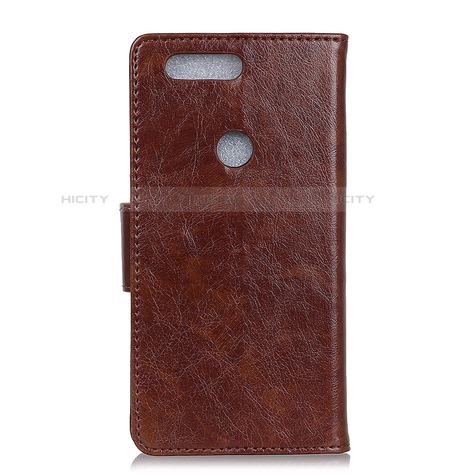 Custodia Portafoglio In Pelle Cover con Supporto L03 per Alcatel 1S (2019)