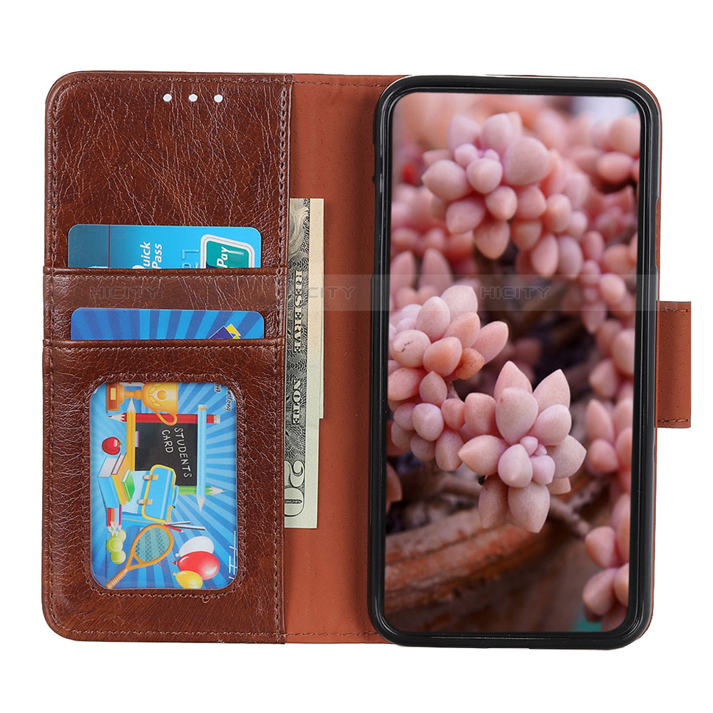 Custodia Portafoglio In Pelle Cover con Supporto L03 per Alcatel 1X (2019)