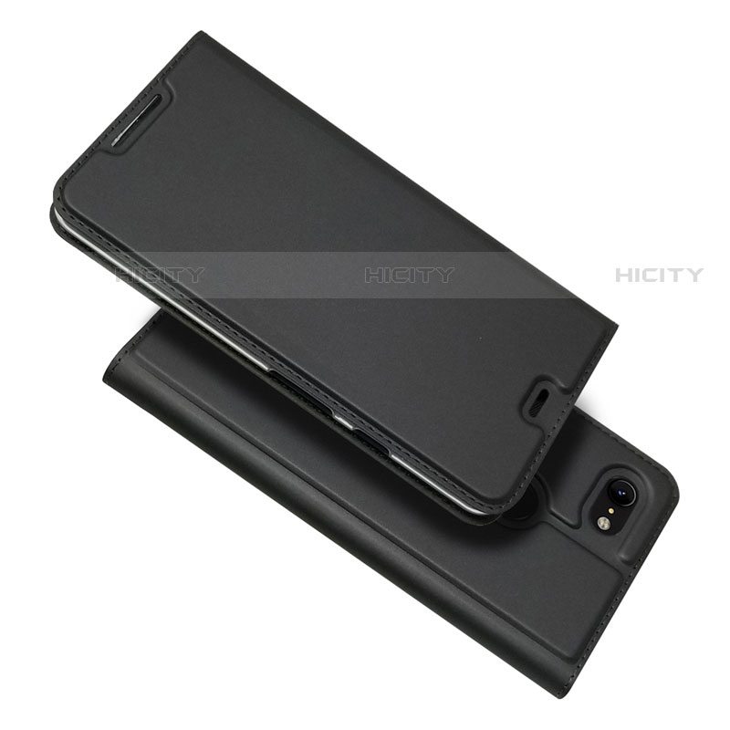 Custodia Portafoglio In Pelle Cover con Supporto L03 per Google Pixel 3 XL Nero