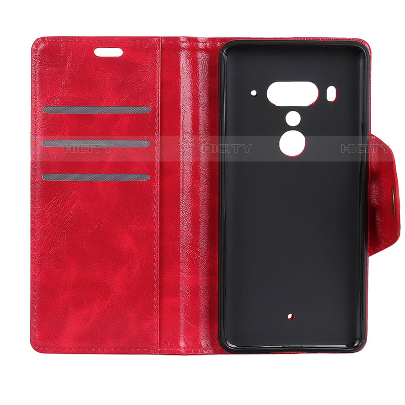 Custodia Portafoglio In Pelle Cover con Supporto L03 per HTC U12 Plus