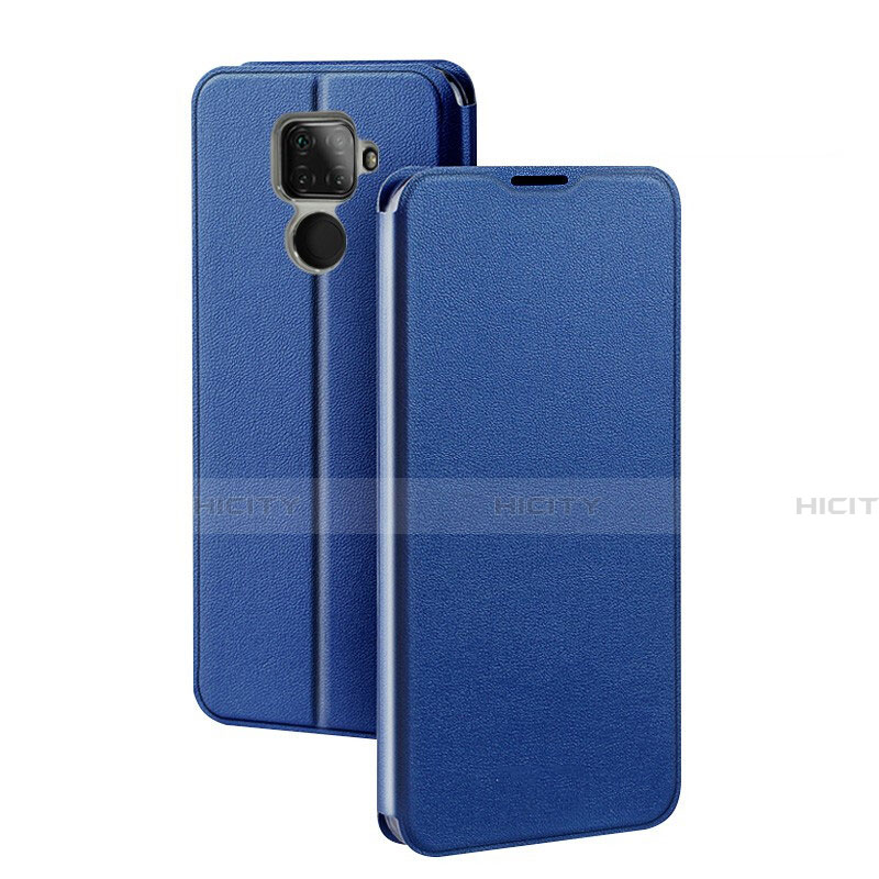 Custodia Portafoglio In Pelle Cover con Supporto L03 per Huawei Mate 30 Lite Blu