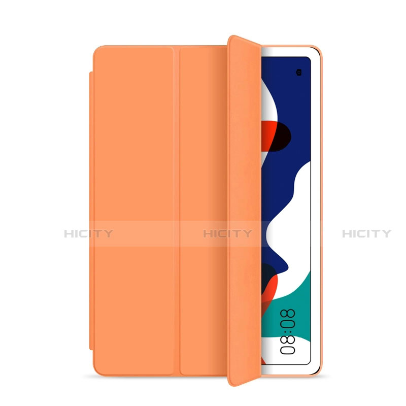 Custodia Portafoglio In Pelle Cover con Supporto L03 per Huawei MatePad 10.4 Arancione