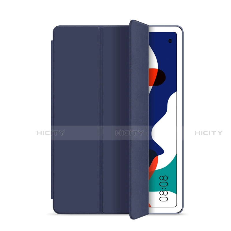 Custodia Portafoglio In Pelle Cover con Supporto L03 per Huawei MatePad 10.4 Blu