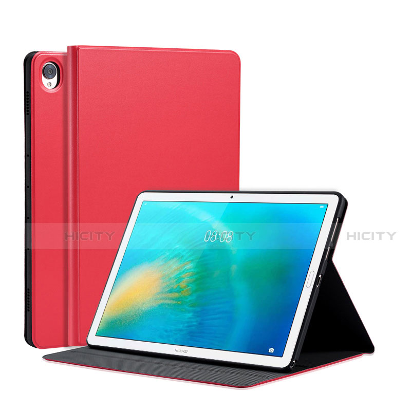 Custodia Portafoglio In Pelle Cover con Supporto L03 per Huawei MatePad 10.8 Rosso