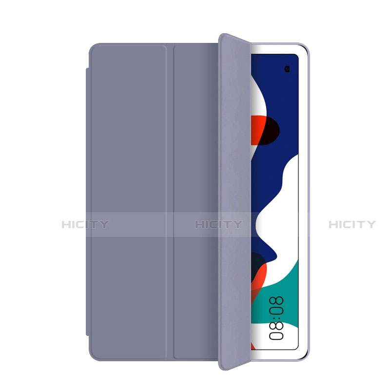 Custodia Portafoglio In Pelle Cover con Supporto L03 per Huawei MatePad Grigio