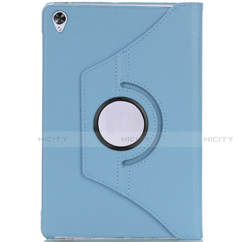 Custodia Portafoglio In Pelle Cover con Supporto L03 per Huawei MediaPad M6 8.4 Cielo Blu