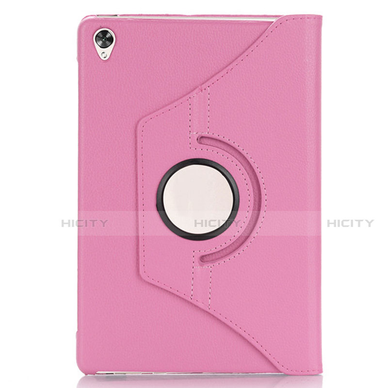 Custodia Portafoglio In Pelle Cover con Supporto L03 per Huawei MediaPad M6 8.4 Rosa