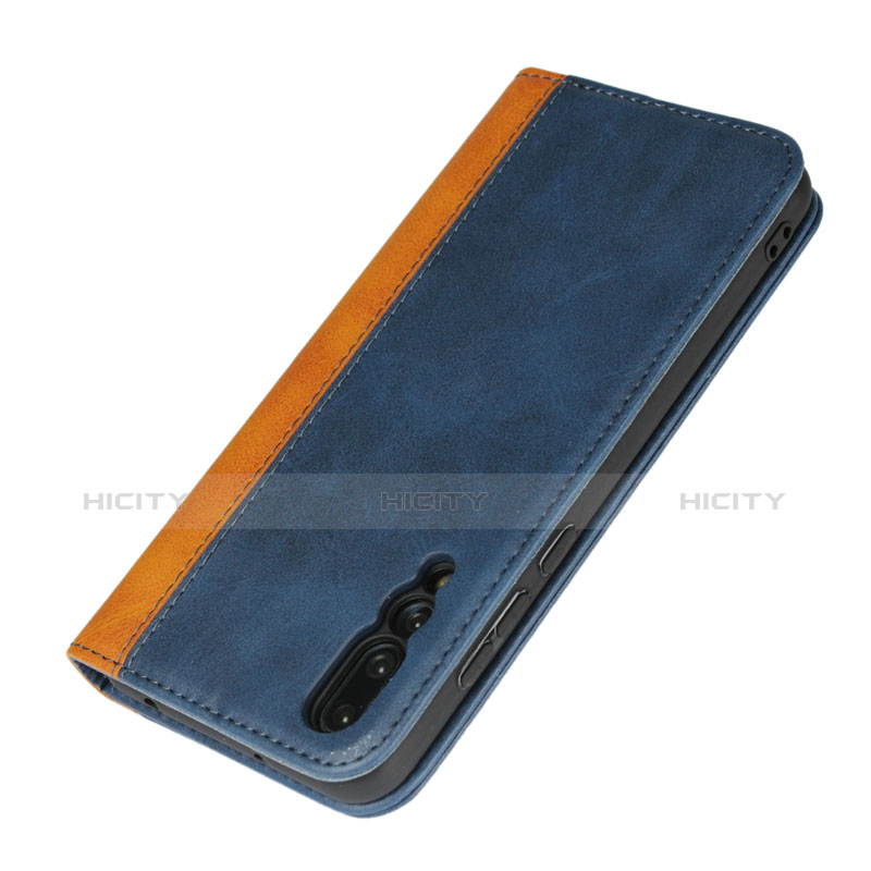 Custodia Portafoglio In Pelle Cover con Supporto L03 per Huawei P20 Pro