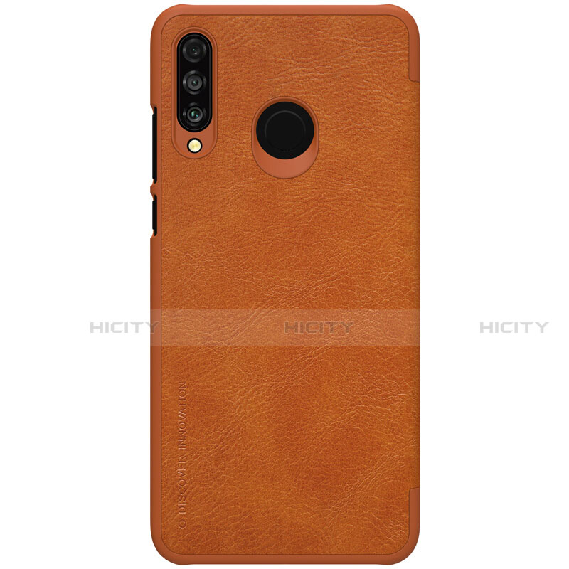 Custodia Portafoglio In Pelle Cover con Supporto L03 per Huawei P30 Lite