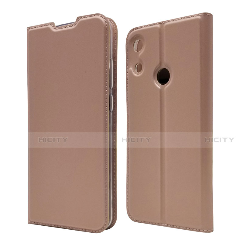 Custodia Portafoglio In Pelle Cover con Supporto L03 per Huawei Y6s Oro Rosa