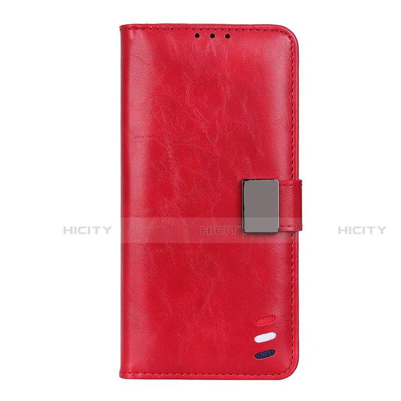 Custodia Portafoglio In Pelle Cover con Supporto L03 per LG K92 5G Rosso