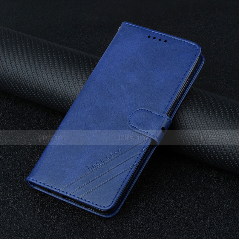 Custodia Portafoglio In Pelle Cover con Supporto L03 per Motorola Moto Edge 20 Pro 5G Blu
