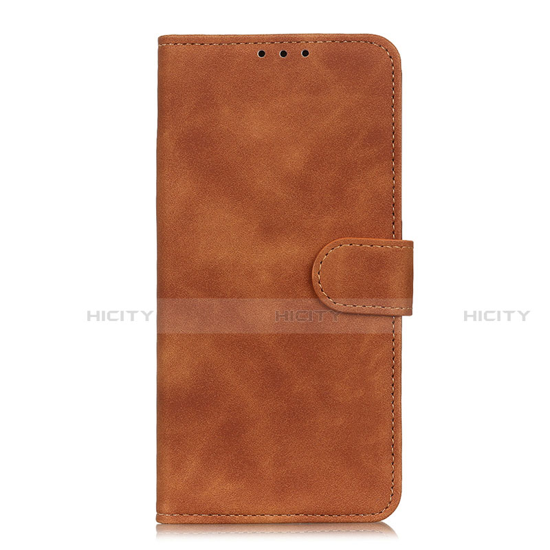 Custodia Portafoglio In Pelle Cover con Supporto L03 per Oppo Reno4 F Marrone